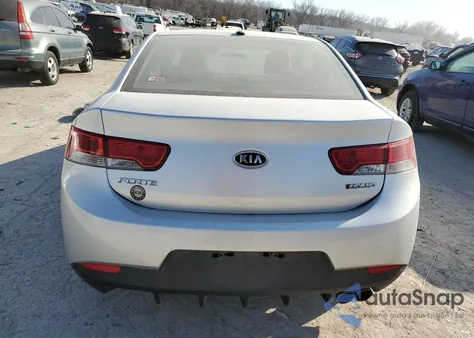 2010 Kia Forte Koup Sx from USA, damaged, VIN KNAFW6A32A5281224